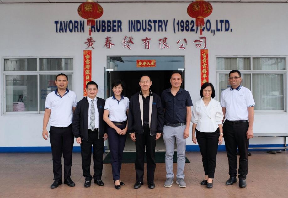 EXIM Thailand Visits Concentrated Latex Manufacturer and Exporter in Songkhla