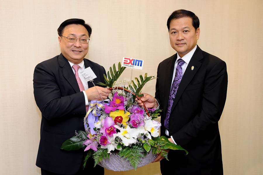 EXIM BANK แสดงความยินดีกับผู้อำนวยการ สศค.