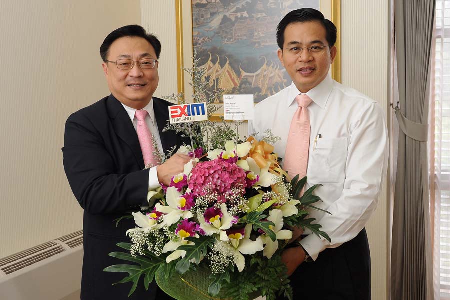 EXIM BANK แสดงความยินดีกับอธิบดีกรมศุลกากร
