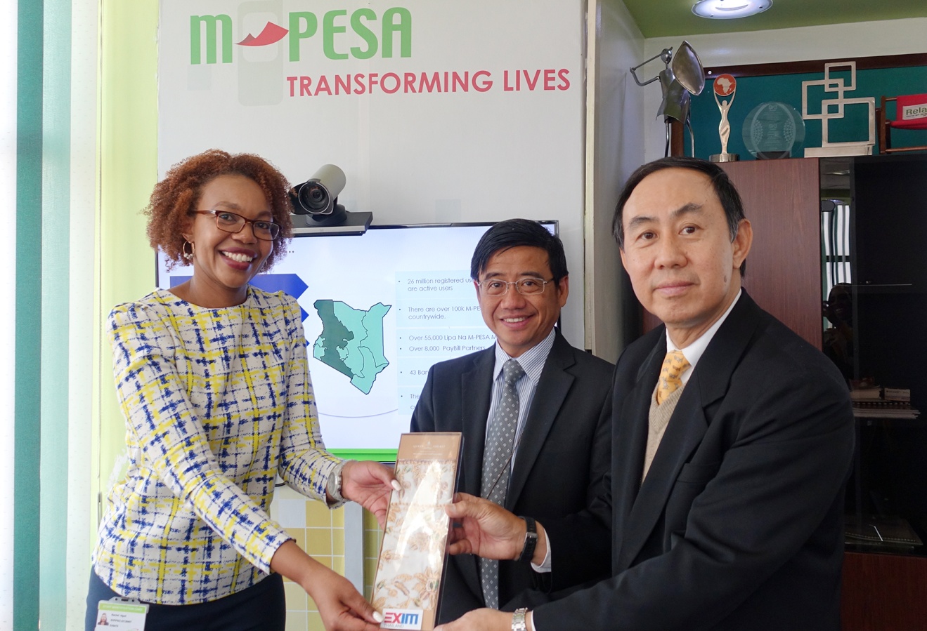 EXIM Thailand Visited Mobile Banking Provider in Kenya