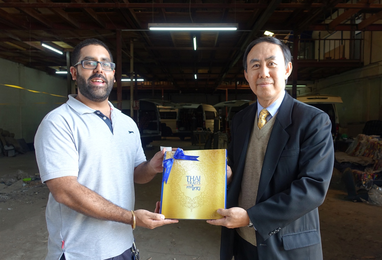 EXIM Thailand Visits Automotive Seat Manufacturer in Kenya