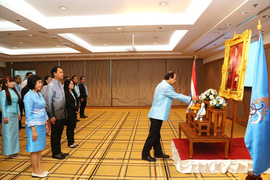 EXIM BANK ร่วมพิธีลงนามถวายพระพร เนื่องในวันเฉลิมพระชนมพรรษาสมเด็จพระนางเจ้าสิริกิติ์ พระบรมราชินีนาถ ในรัชกาลที่ 9 วันที่ 12 สิงหาคม 2561