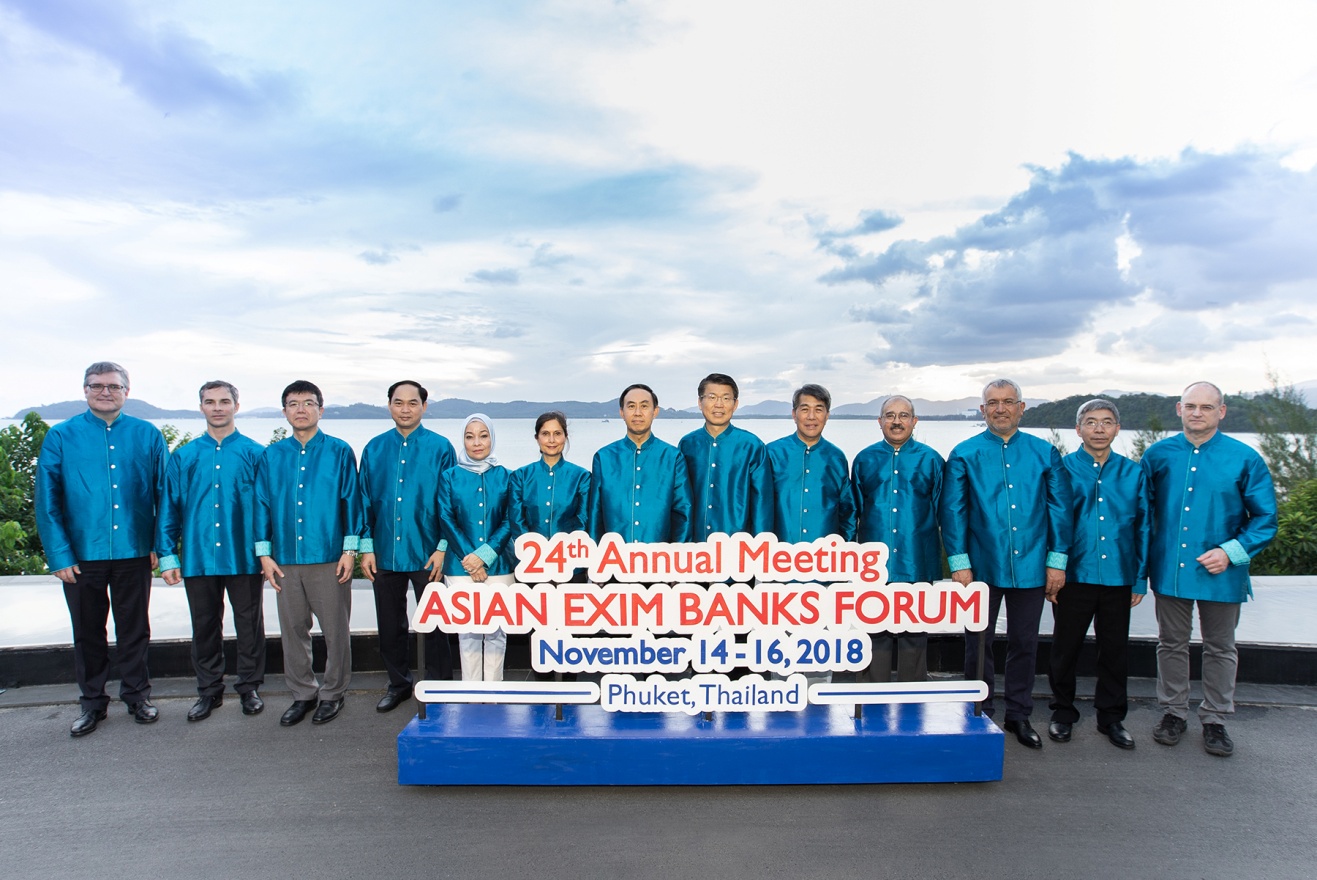 EXIM Thailand Hosts Asian EXIM Banks Forum Annual Meeting to Promote Private Sector’s Readiness for Industry 4.0 for Asian and Global Sustainable Development