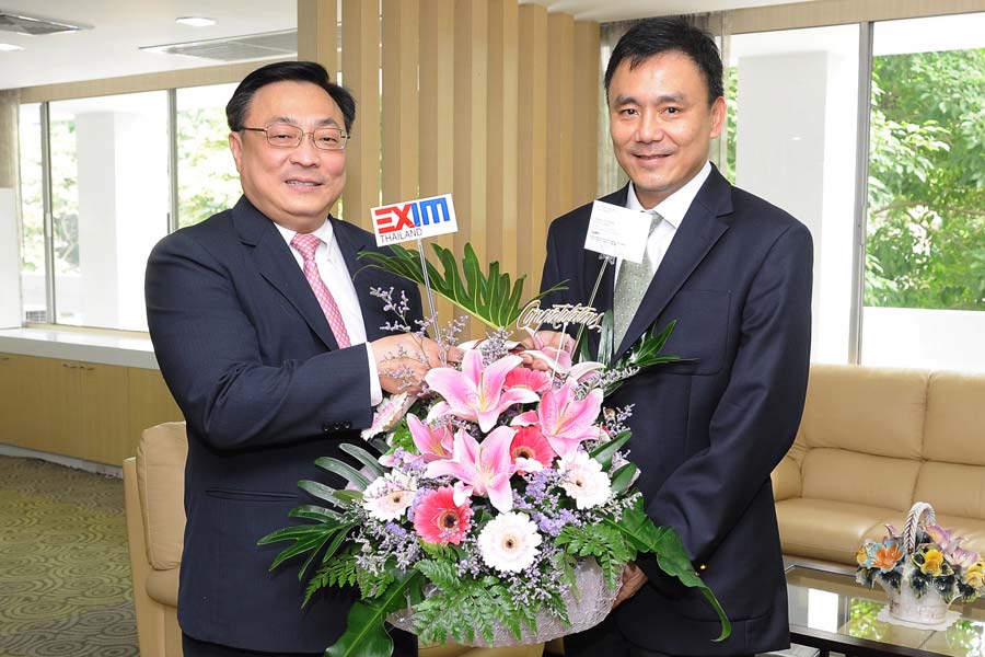 EXIM BANK แสดงความยินดีกับอธิบดีกรมบัญชีกลาง