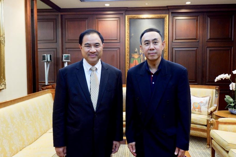 EXIM BANK สวัสดีปีใหม่ 2562 ประธานกรรมการหอการค้าไทย และสภาหอการค้าแห่งประเทศไทย