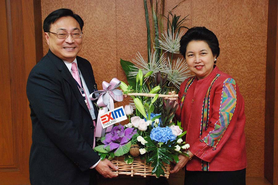 EXIM BANK แสดงความยินดีกับเลขาธิการบีโอไอ