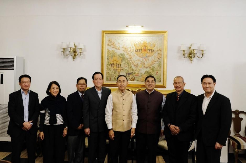 EXIM BANK เข้าพบเอกอัครราชทูต ณ กรุงนิวเดลี หารือแนวทางส่งเสริมการค้าการลงทุนไทย-อินเดียร่วมกับทีมไทยแลนด์